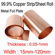 Copper strip sheet for sale  Shipping to Ireland