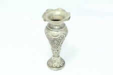 Usado, Vaso de flores antigo artesanal, liga de prata, item de presente decorativo para casa comprar usado  Enviando para Brazil