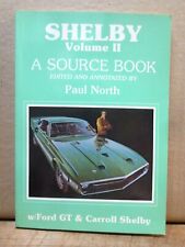 SHELBY Volume II A SOURCE BOOK, Paul North, c. 1985 1ª Edição, 1ª Impressão, usado comprar usado  Enviando para Brazil