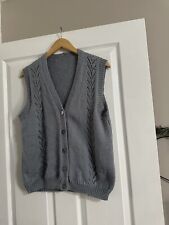 Vintage knitted vest for sale  MIDDLEWICH
