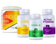 ACTIVZ TRIFECTA: (1 GNM-X + 1 LINQ + 1 OPTIMEND) COMBO + 1 AIRO for sale  Shipping to South Africa