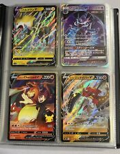 112 Holo Rare & Reverse Holo Pokemon Cards Collection Binder Charizard V Lot 2 for sale  Shipping to South Africa