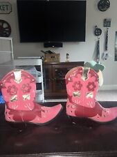 Pink cowboy boots for sale  Charlotte