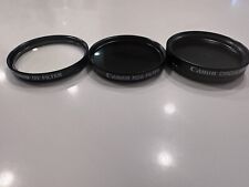 CONJUNTO DE FILTROS CANON 46U 46mm: ND8 - POLARIZADOR CIRCULAR - FILTROS UV comprar usado  Enviando para Brazil