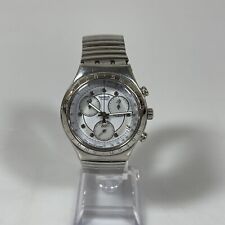 Swatch Irony Stainless Steel Chronograph Swiss Mens Watch - AG 1995 for sale  Shipping to South Africa