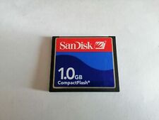 Cartão flash compacto Sandisk 1GB CF 1GB cartão de memória CF SDCFJ/SDCFB comprar usado  Enviando para Brazil