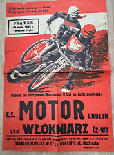 speedway poster for sale  FELIXSTOWE