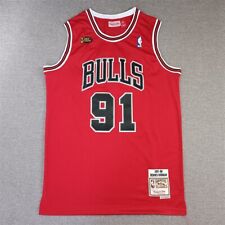 Camiseta deportiva vintage de los Chicago Bulls Dennis Rodman roja para hombre talla: S-XXL segunda mano  Embacar hacia Mexico