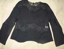 Blouse noir dentelle d'occasion  Montmagny