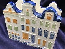 Used, DELFT CANAL HOUSE hand painted NAPKIN mail HOLDER made in HOLLAND! EXCELLENT!! for sale  Shipping to South Africa