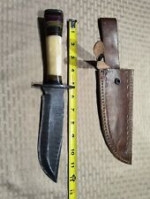 Custom Handmade Steel Knife With Bone Handle, Blade 7 Inch , used for sale  Shipping to South Africa