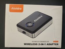 Used, NEW! Aisidra Transmitter Bluetooth Wireless 2 in 1 Adapter Audio 5V AD-BA010 for sale  Shipping to South Africa