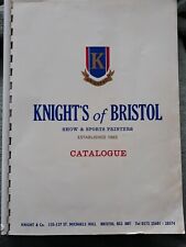 Knights bristol show for sale  CROYDON