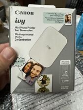Canon Ivy Mini Photo Printer (2nd Gen, White) - Print From Smartphone!! for sale  Shipping to South Africa