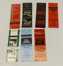 Lot vintage matchbooks for sale  Fairgrove