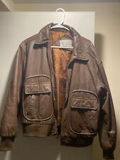 Brown leather jacket for sale  Saint Paul