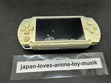 [Leer por favor] Consola PSP 1000 dorada Sony PlayStation portátil sin batería tarjeta SD segunda mano  Embacar hacia Argentina