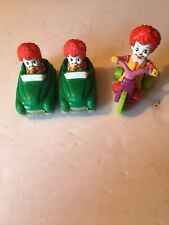 2008 Mcdonalds Toy Lot Of 3 Car/Tricycle Plastic, used for sale  Shipping to South Africa