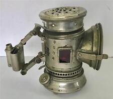 Lanterna de bicicleta antiga luz de busca Ca 1900 queima querosene inclui suporte comprar usado  Enviando para Brazil
