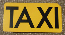 Vintage taxi sign for sale  LOUGHBOROUGH