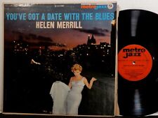 HELEN MERRILL You've Got A Date With The Blues LP METRO JAZZ E1010 MONO DG 1958 comprar usado  Enviando para Brazil