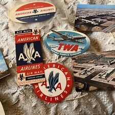 Bundle aviation postcards for sale  WALSALL