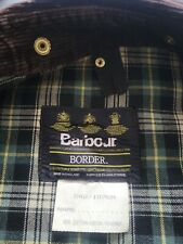 Barbour border waxed for sale  Enumclaw