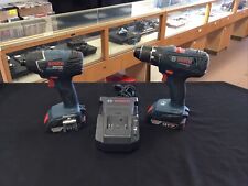 Kit de broca e driver de impacto Bosch 18v com 2 baterias um carregador e bolsa comprar usado  Enviando para Brazil