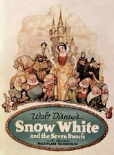 Blancanieves y los siete enanitos (1937) Cartel de dibujos animados de Disney reimpreso 18x12 #2 segunda mano  Embacar hacia Mexico