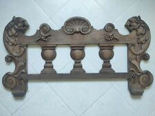 Antiguo Cabeza De Cama de Madera. 19 Siglo. Old Wooden Headboard. 19th segunda mano  Embacar hacia Argentina