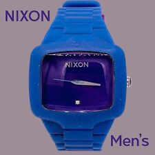 Relógio masculino Nixon "Yes It's Real" The Rubber Player diamante azul e roxo A139000 comprar usado  Enviando para Brazil