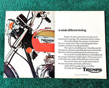 1973 triumph motorcycle for sale  Cockeysville