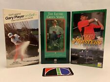 Gary Player On Golf Harvey Penick’s Little Green Video Tiger Woods 1997 Masters, used for sale  Shipping to South Africa
