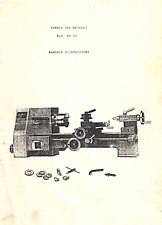 Valex BV20 tornio Manuale PDF comprar usado  Enviando para Brazil