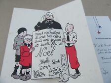Tintin herge carte d'occasion  Expédié en France