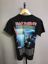 Camisa masculina preta Iron Maiden The Final Frontier World Tour 2010-11 tamanho P comprar usado  Enviando para Brazil