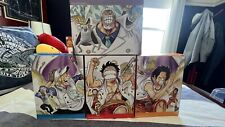 Figura de revista One Piece Garp Luffy Ace Sabo estado de sueño conjunto de 4 Banpresto segunda mano  Embacar hacia Argentina