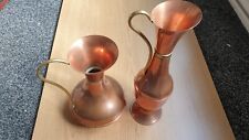Pair vintage copper for sale  WIGAN