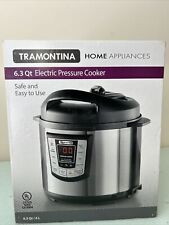 Panela de pressão elétrica Tramontina eletrodoméstica 6,3 qt nova na caixa. comprar usado  Enviando para Brazil