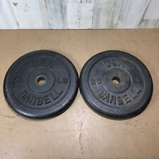 25lb pair barbell weights for sale  Pittsburgh