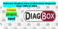 Diagbox-Lexia citroen-peugeot-opel diagnosis profesional psa 2023, usado segunda mano  Embacar hacia Argentina