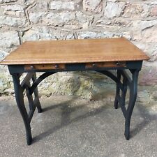 Used, Antique French Art Nouveau Oak Top Console Desk/Hallway Table 19th Century  for sale  Shipping to South Africa