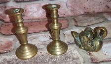 Brass candle holders for sale  WESTON-SUPER-MARE