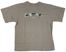 Camiseta África do Sul Big Five Vida Selvagem Tamanho Médio Marrom Leão Rinoceronte Elefante ….. comprar usado  Enviando para Brazil
