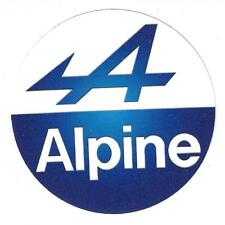 Alpine sticker vinyle d'occasion  Concarneau