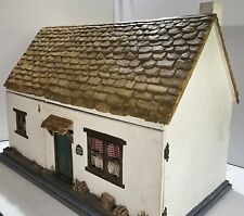 IMPRESSIVE VINTAGE HANDMADE TRADITIONAL ‘DWARF COTTAGE’ DOLL HOUSE for sale  Shipping to South Africa