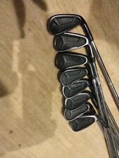 Right Adams Idea Tech A4 tour iron set. Black finish. 3-P. kbs tour fst, used for sale  Shipping to South Africa