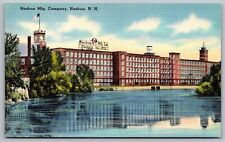 Nashua Manufacturing Company New Hampshire NH Reflections American Flag Postcard for sale  Shipping to South Africa