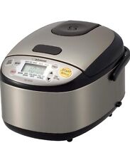 120V ZOJIRUSHI Micom Rice Cooker NS-LGC05 3-Cup AC 1Stainless Black for sale  Shipping to South Africa