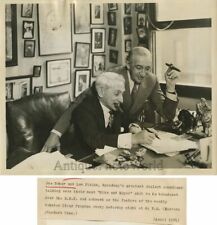 Joe Weber Lew Fields Attori W Sigari Antico Foto, used for sale  Shipping to South Africa